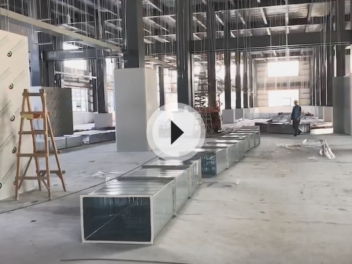 新风系统工程施工视频